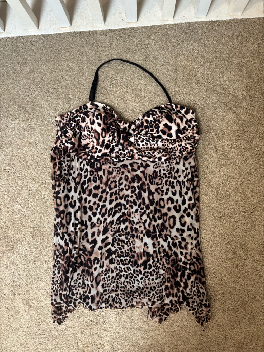 Leopard Print Swim Suit